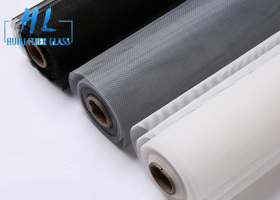 صفحه نمایش PP + PE 20 * 20 50g فایبرگلاس سیاه برای مقاومت در برابر حشرات